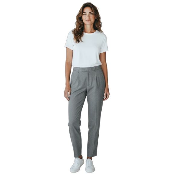Brunello Cucinelli 100% Wool Monili Gray Pants - Picture 3 of 14